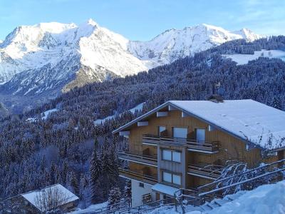 Location au ski Appartement 1 pièces 4 personnes (1) - Rubis - Saint Gervais - Extérieur hiver