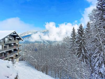 Location au ski Appartement 2 pièces cabine 6 personnes (2) - Topaze - Saint Gervais - Extérieur hiver