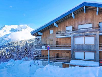 Location au ski Studio cabine 4 personnes (1) - Topaze - Saint Gervais - Extérieur hiver