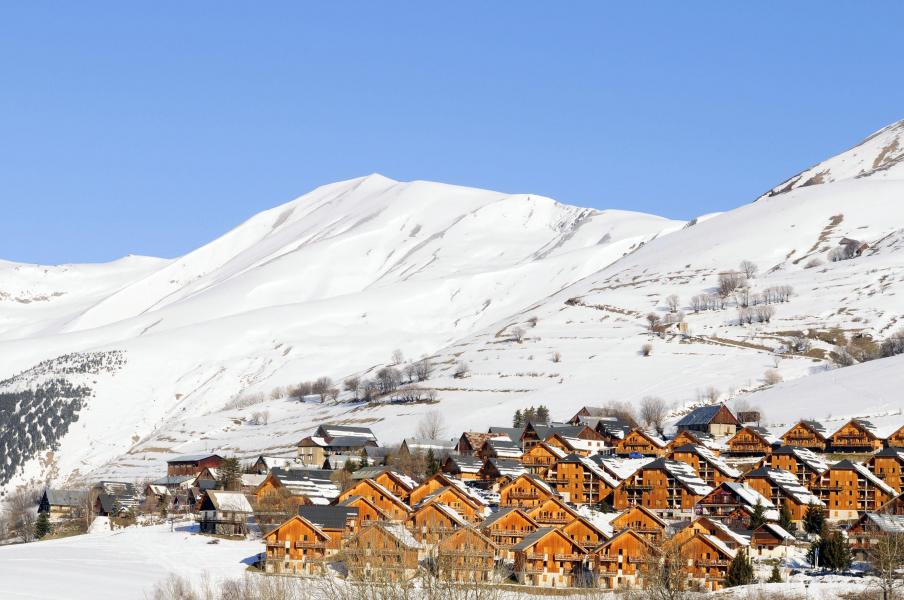 Каникулы в горах Chalets les Marmottes - Saint Jean d'Arves - зимой под открытым небом