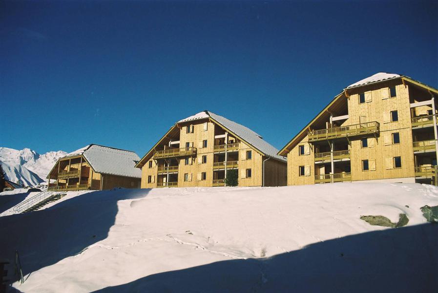 Аренда на лыжном курорте Le Hameau des Fontaines du Roi - Saint Jean d'Arves - зимой под открытым небом
