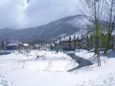 Location au ski Résidence Lagrange l'Ardoisière - Saint Lary Soulan - Extérieur hiver