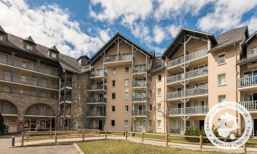 Location au ski Résidence les Rives de l'Aure - MH - Saint Lary Soulan - Extérieur hiver