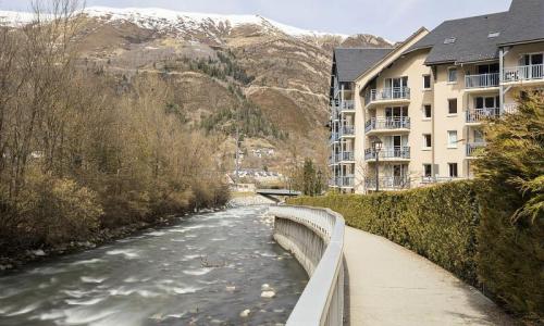 Location au ski Résidence les Rives de l'Aure - MH - Saint Lary Soulan - Extérieur hiver