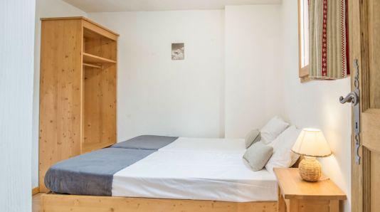 Rent in ski resort 3 room apartment 4 people (4) - Chalet Acacia - Saint Martin de Belleville - Bedroom