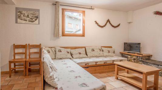Rent in ski resort 3 room apartment 4 people (4) - Chalet Acacia - Saint Martin de Belleville - Living room