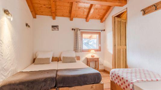 Rent in ski resort 5 room duplex apartment 10 people (5) - Chalet Acacia - Saint Martin de Belleville - Bedroom