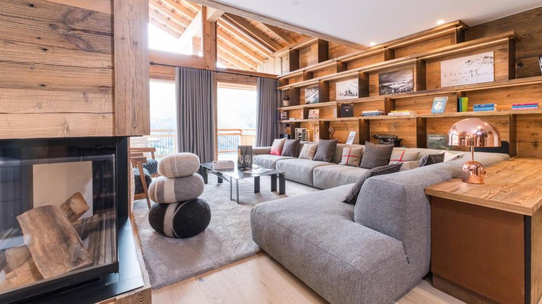 Rent in ski resort 7 room chalet 15 people - Chalet Acolou - Saint Martin de Belleville - Bedroom