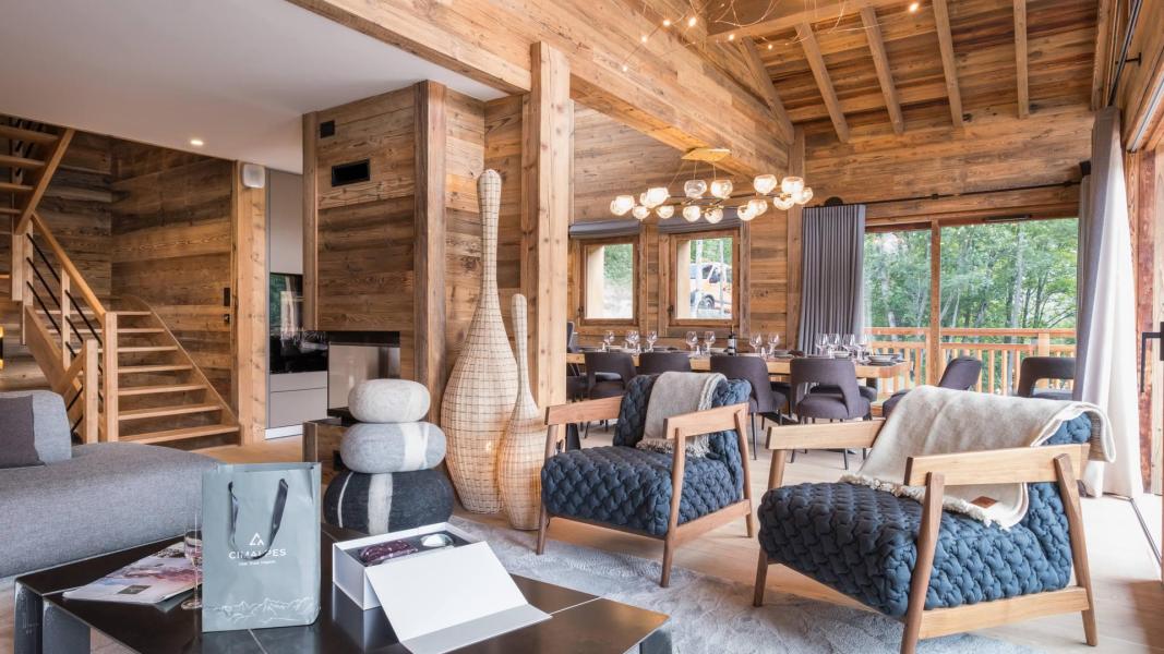 Location au ski Chalet 7 pièces 15 personnes - Chalet Acolou - Saint Martin de Belleville - Séjour