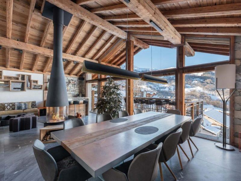 Аренда на лыжном курорте Шале 8 комнат 12 чел. - Chalet Aloha - Saint Martin de Belleville - Салон