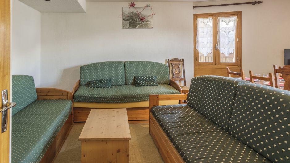 Rent in ski resort 8 room triplex chalet 14 people - Chalet Balcons Acacia - Saint Martin de Belleville - Bench seat