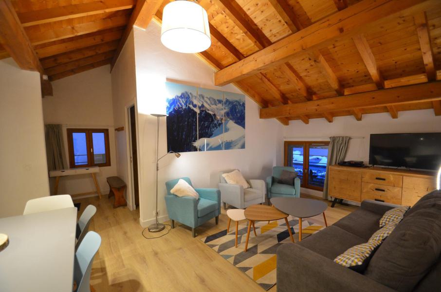 Ski verhuur Appartement 3 kamers 4 personen (1) - Chalet Barthélémy - Saint Martin de Belleville - Woonkamer