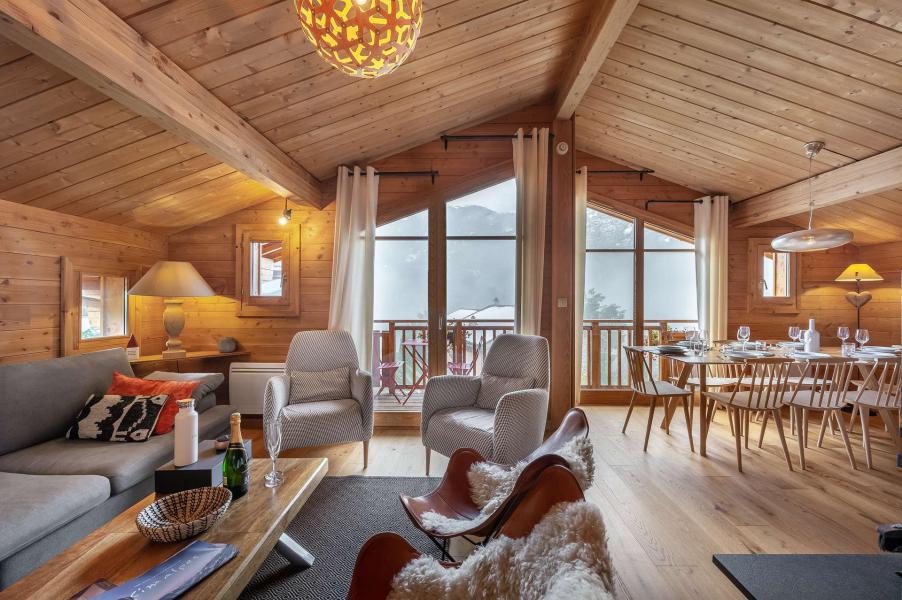 Аренда на лыжном курорте Шале триплекс 5 комнат 10 чел. - Chalet Coton - Saint Martin de Belleville - Сиденье банкетка