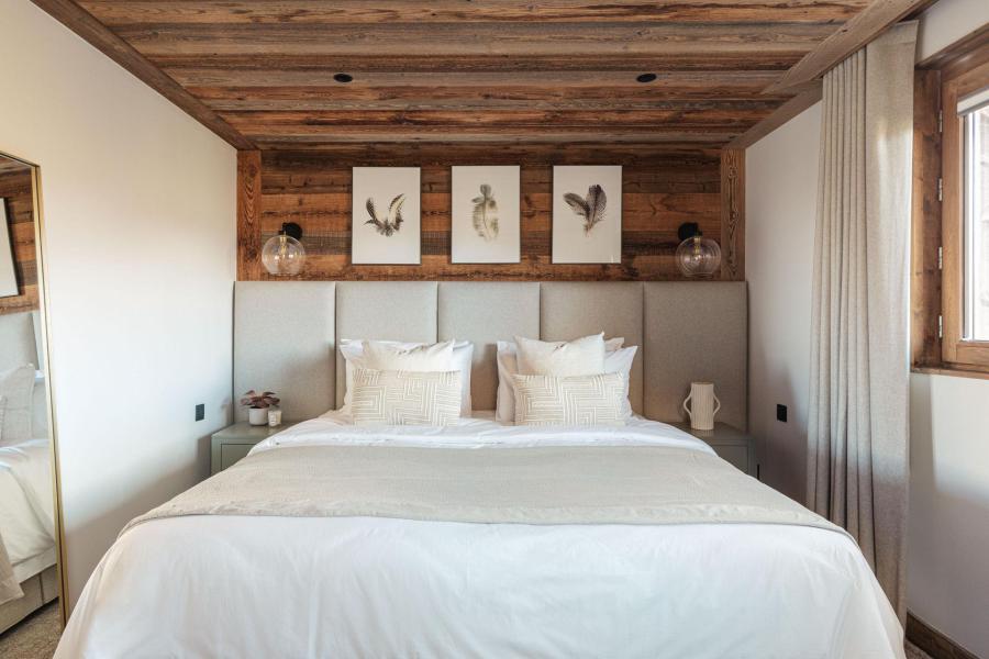 Rent in ski resort 7 room quadriplex chalet 12 people - Chalet Denali - Saint Martin de Belleville - Bedroom