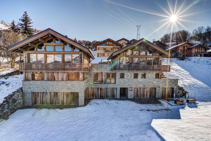 Location au ski Chalet quadriplex 7 pièces 12 personnes - Chalet Denali - Saint Martin de Belleville - Extérieur hiver