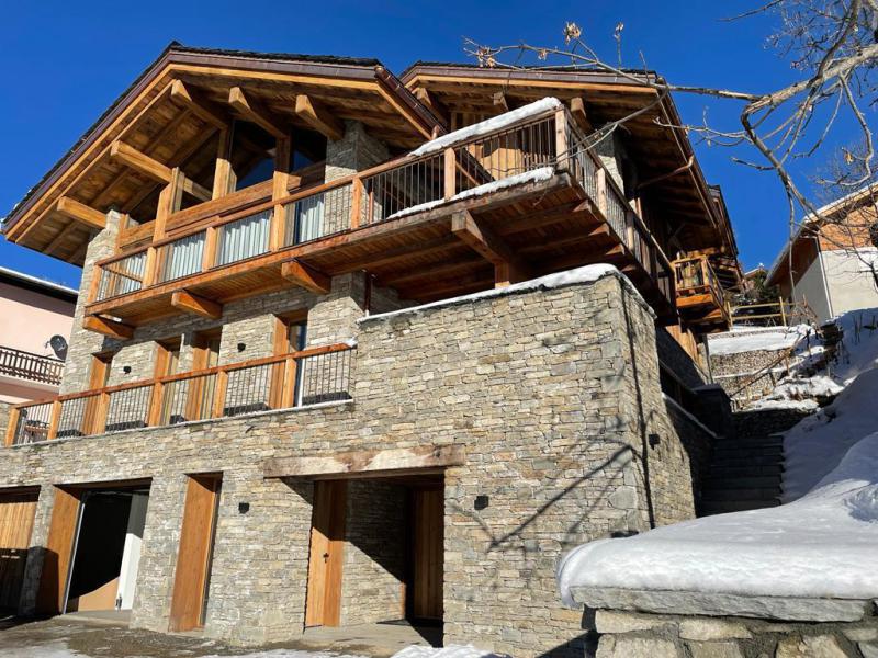 Rent in ski resort Chalet du Col de la Lune - Saint Martin de Belleville - Winter outside