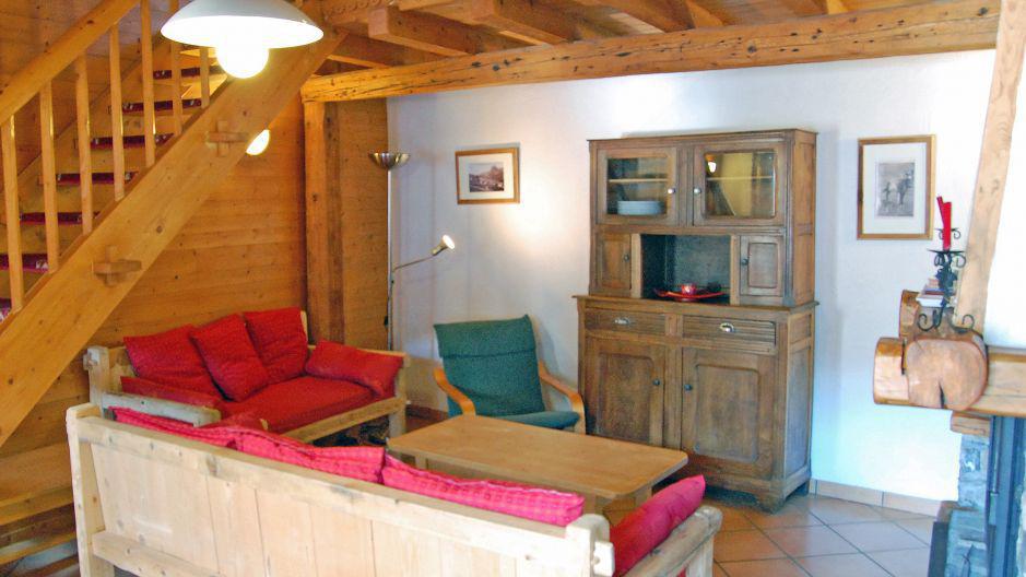 Rent in ski resort 6 room duplex apartment 10 people - Chalet Gremelle - Saint Martin de Belleville - Living room