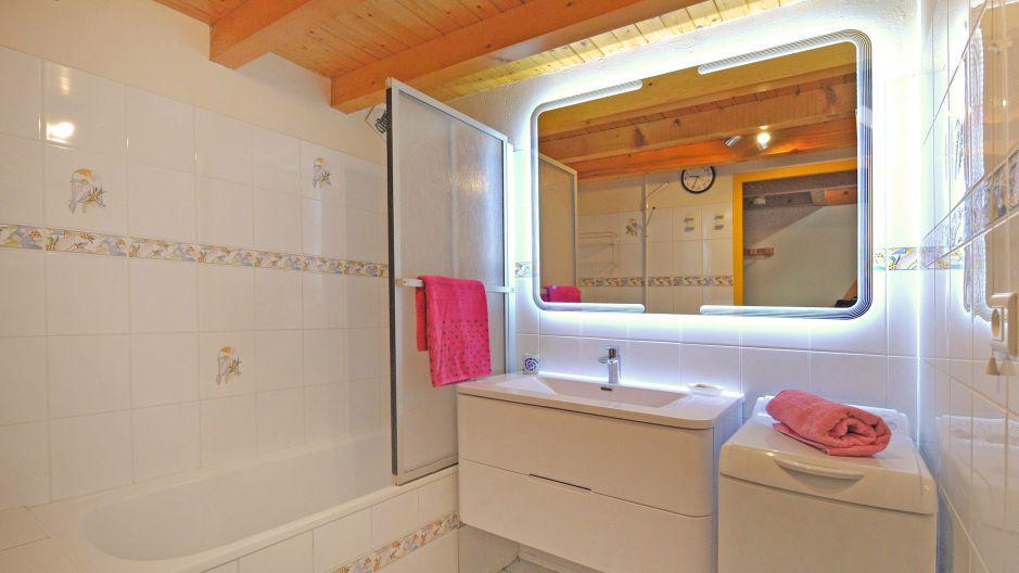 Skiverleih 3 Zimmer Maisonettewohnung für 5 Personen - Chalet Iris - Saint Martin de Belleville - Badezimmer