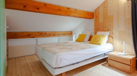 Skiverleih 3 Zimmer Maisonettewohnung für 5 Personen - Chalet Iris - Saint Martin de Belleville - Schlafzimmer