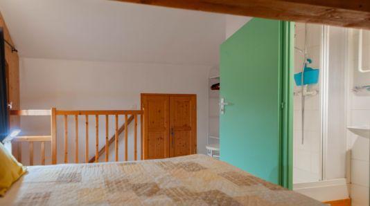 Skiverleih 3 Zimmer Maisonettewohnung für 5 Personen - Chalet Iris - Saint Martin de Belleville - Schlafzimmer