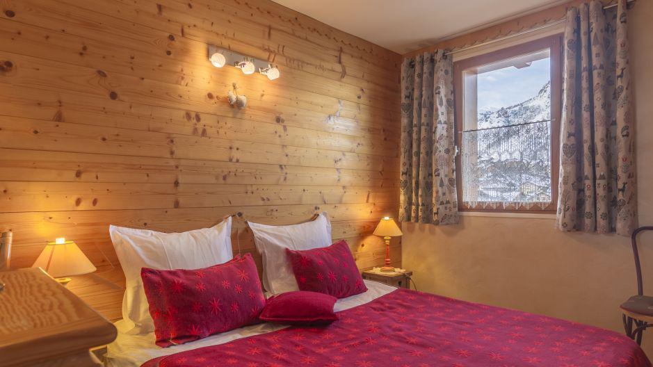 Location au ski Appartement 4 pièces 6 personnes - Chalet Iris - Saint Martin de Belleville - Chambre