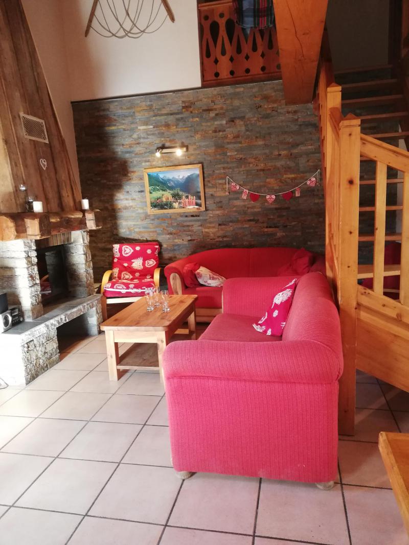 Rent in ski resort 6 room duplex apartment 10 people (Violette) - Chalet le Renouveau - Saint Martin de Belleville - Living room
