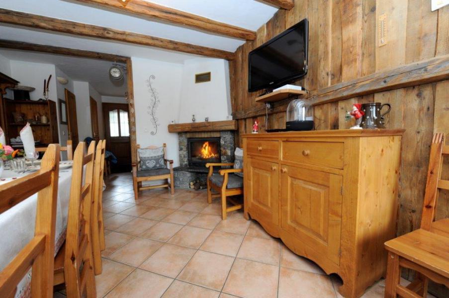 Rent in ski resort 5 room cabin triplex apartment 8 people - Chalet Marie Gros - Saint Martin de Belleville - Living room