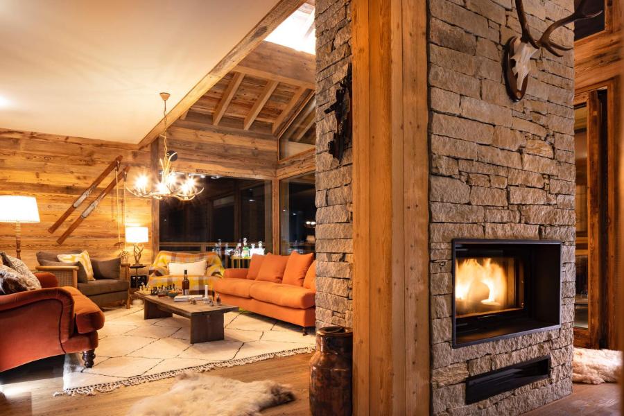 Location au ski Chalet 6 pièces 12 personnes - Chalet Noor - Saint Martin de Belleville - Séjour