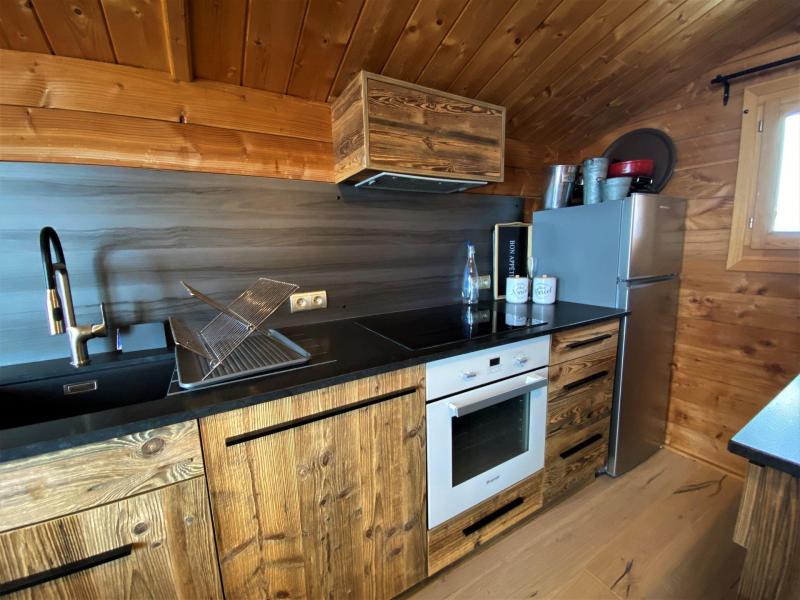 Rent in ski resort 5 room triplex chalet 8 people - Chalet Nubuck - Saint Martin de Belleville - Kitchen