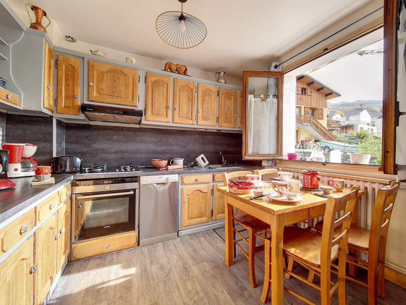 Rent in ski resort 5 room apartment 6 people (REINE) - Chalet Saint Marcel - Saint Martin de Belleville - Kitchen