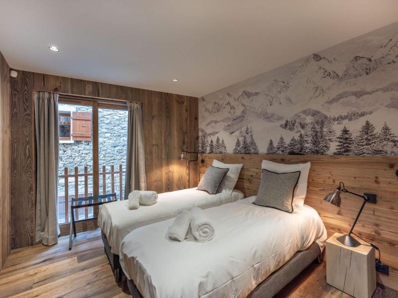 Rent in ski resort 5 room chalet 8 people (Ubac) - Chalet Ubac - Saint Martin de Belleville - Bedroom