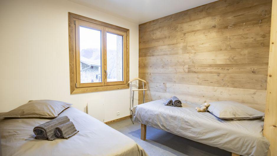 Location au ski Chalet Villarabout - Saint Martin de Belleville - Chambre