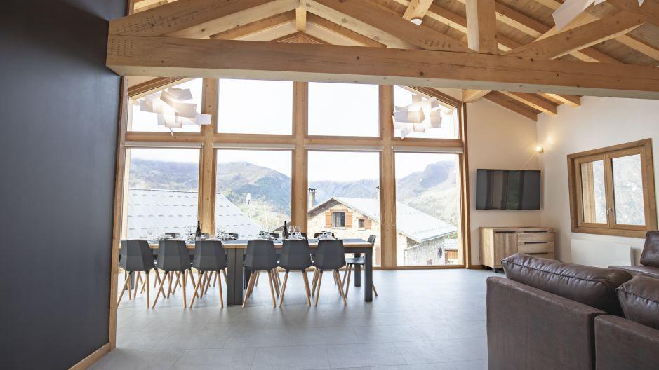 Location au ski Chalet Villarabout - Saint Martin de Belleville - Séjour