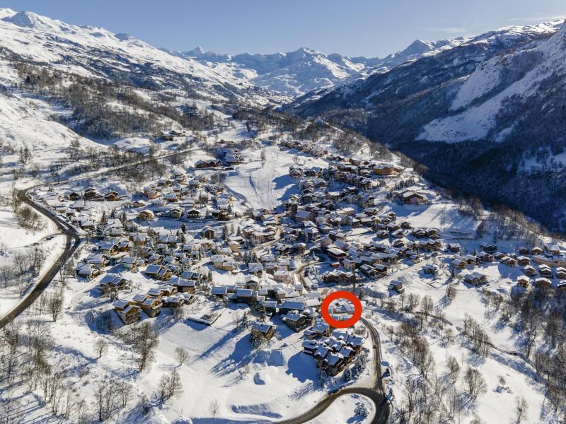 Каникулы в горах Chalet Vincent - Saint Martin de Belleville - зимой под открытым небом