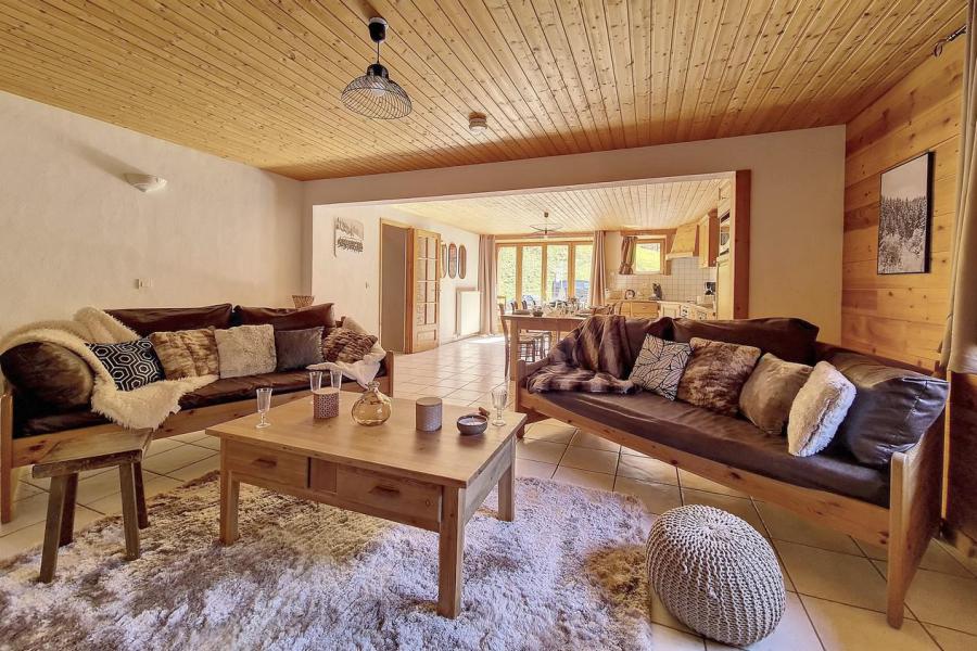 Ski verhuur Chalet triplex 4 kamers 8 personen (Siana) - Chalets les Granges - Saint Martin de Belleville - Woonkamer