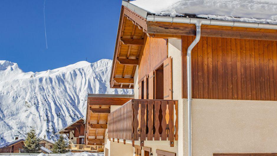 Vacances en montagne Chalets Violettes - Saint Martin de Belleville - Extérieur hiver