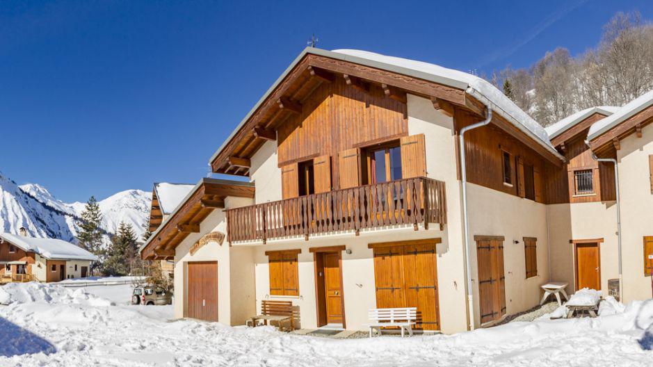 Location au ski Chalets Violettes - Saint Martin de Belleville - Extérieur hiver