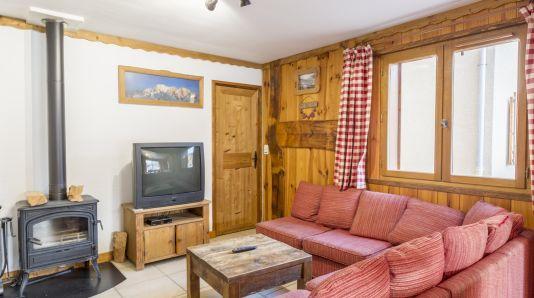 Rent in ski resort 6 room chalet 12 people (121) - Chalets Violettes - Saint Martin de Belleville - Living room