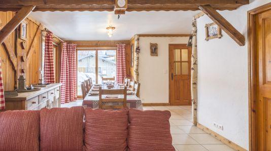 Rent in ski resort 6 room chalet 12 people (121) - Chalets Violettes - Saint Martin de Belleville - Living room