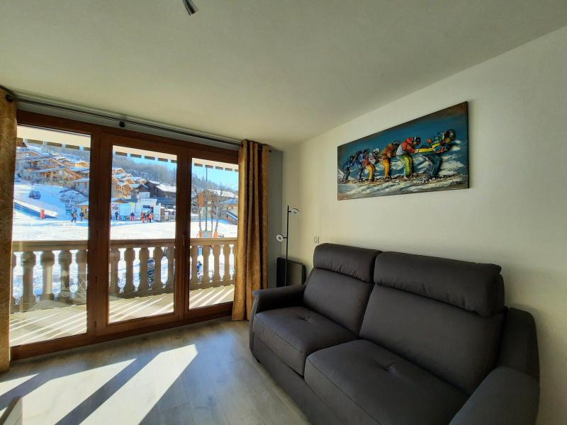 Ski verhuur Appartement 2 kamers 4 personen (A4) - La Résidence Dahlia - Saint Martin de Belleville - Woonkamer