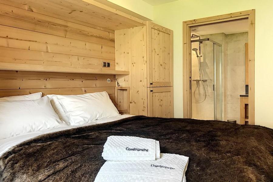 Rent in ski resort 4 room triplex chalet 6 people (Carcosa) - Le Hameau de Caseblanche - Saint Martin de Belleville - Bedroom