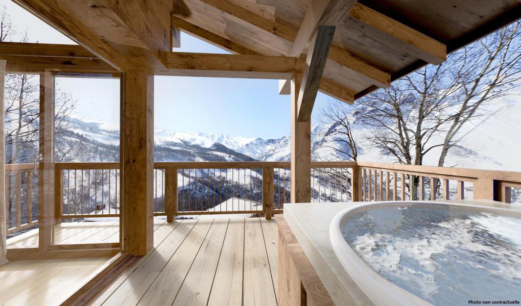 Rent in ski resort Le Hameau de Caseblanche - Saint Martin de Belleville - Winter outside