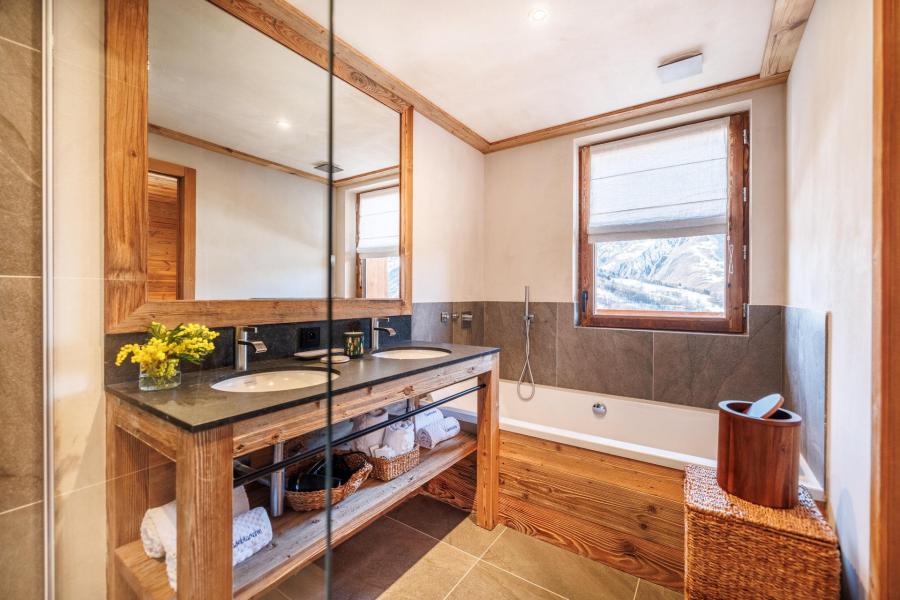Rent in ski resort 6 room triplex chalet 8 people (Alpea) - Le Hameau de Caseblanche - Saint Martin de Belleville - Apartment