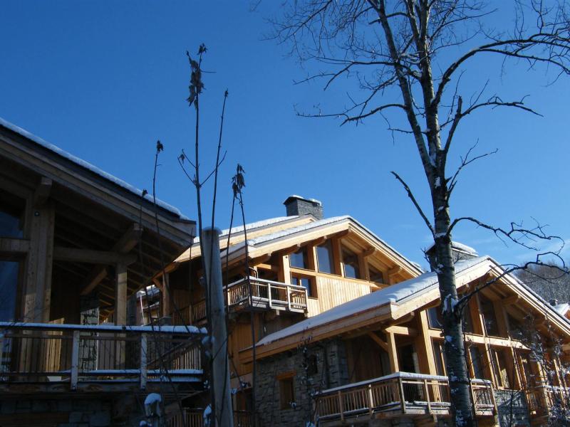 Rent in ski resort 4 room triplex chalet 6 people (Léa) - Le Hameau de Caseblanche - Saint Martin de Belleville - Winter outside