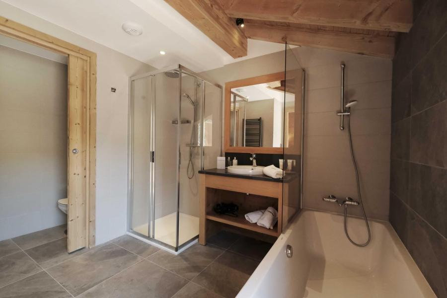 Rent in ski resort 8 room quadriplex chalet 14 people (Allium) - Le Hameau de Caseblanche - Saint Martin de Belleville - Bath-tub