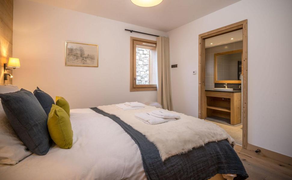 Rent in ski resort 8 room quadriplex chalet 14 people (Chanterella) - Le Hameau de Caseblanche - Saint Martin de Belleville - Bedroom