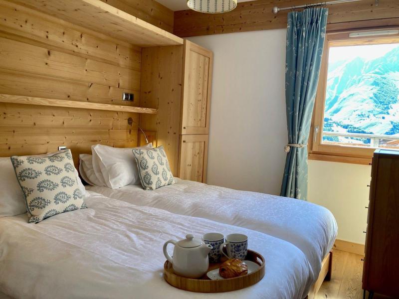 Rent in ski resort 8 room triplex chalet 14 people (Cerf d'Or) - Le Hameau de Caseblanche - Saint Martin de Belleville - Bedroom