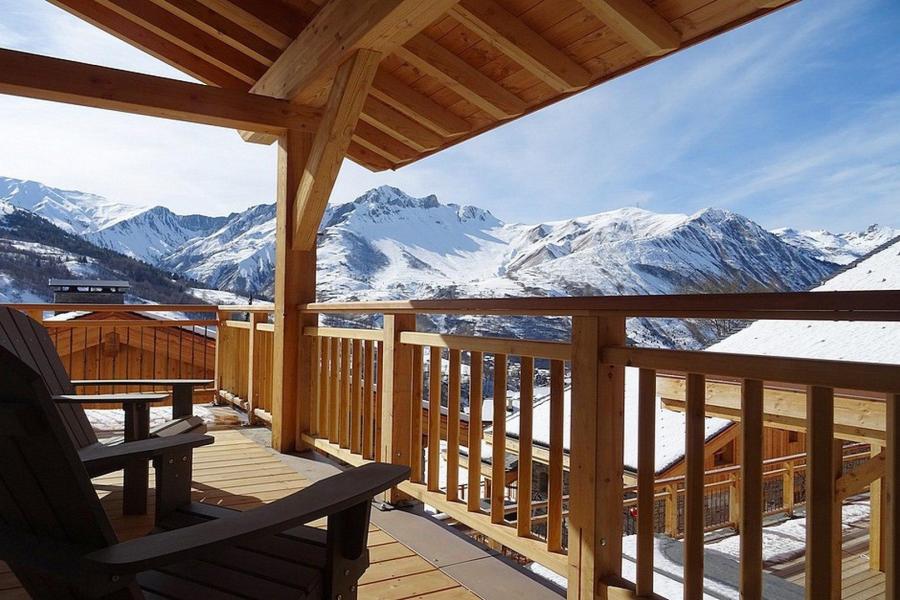 Rent in ski resort 6 room triplex chalet 10 people (Peak a Vue) - Le Hameau de Caseblanche - Saint Martin de Belleville - Winter outside