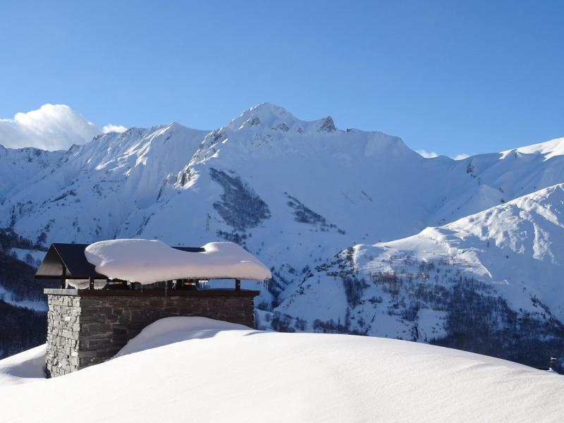Urlaub in den Bergen Triplex-Chalet 4 zimmer 6 Personnen (Aigle) - Le Hameau de Caseblanche - Saint Martin de Belleville - Draußen im Winter