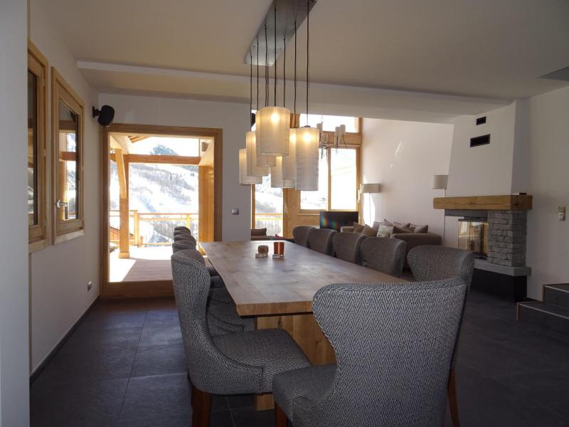 Location au ski Chalet duplex 6 pièces 10 personnes (Bouc Blanc) - Le Hameau de Caseblanche - Saint Martin de Belleville - Séjour